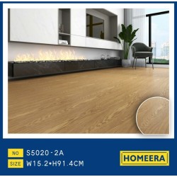 Suelo laminado de alta calidad con diseño de madera